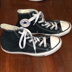 Black High Top Converse